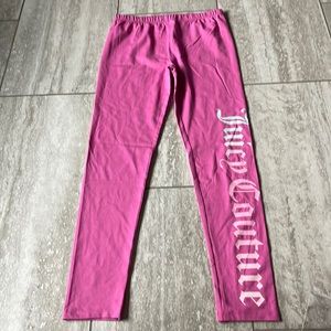 Juicy Couture,L,12/14 pink,leggings for girls